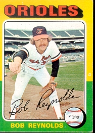 1975 Topps Baseball Cards      142     Bob Reynolds